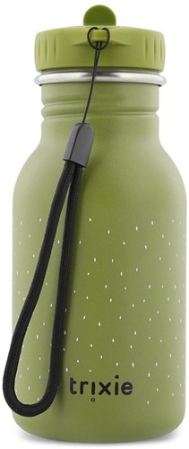 Trixie Kinder Trinkflasche Edelstahl 350ml Mr. Dino - auslaufsicher und BPA-frei-2