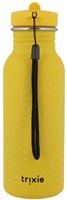 Trixie Trinkflasche 500ml - Edelstahl Kinderflasche Mr. Lion gelb auslaufsicher-2