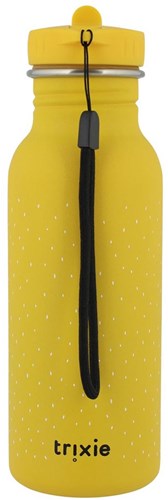 Trixie Trinkflasche 500ml - Edelstahl Kinderflasche Mr. Lion gelb auslaufsicher-2