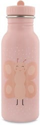 Trixie Trinkflasche Edelstahl Kinder 500ml Mrs. Butterfly rosa Schmetterling