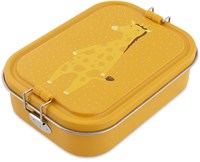Trixie Brotdose groß - Edelstahl Lunchbox Mr. Giraffe gelb-3