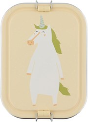 Trixie Brotdose Lunchbox groß Mrs. Unicorn Edelstahl für Kinder