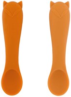 Trixie Baby Löffel Silikon Set Mr. Fox ergonomisch 2 Stück