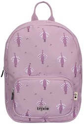 Trixie Kinderrucksack Proud Peacock - wasserabweisender Schulranzen lila