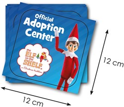 ELF ON THE SHELF The Elf On The Shelf - Raamsticker
