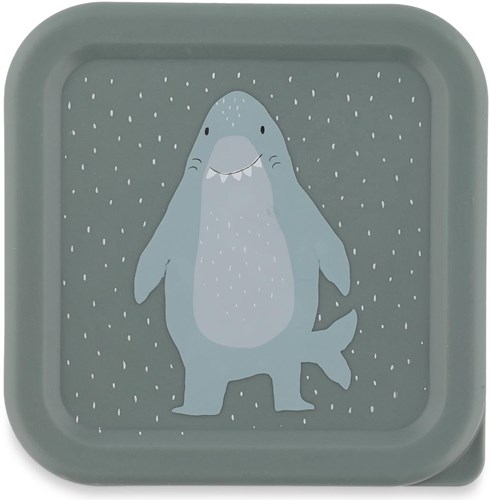 Trixie Snackbox Set - 3-teiliges Lunchbox Mr. Shark für Kinder