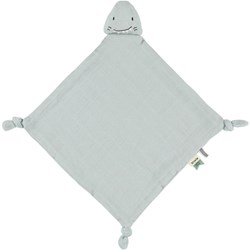 Trixie Schmusetuch Baby Mr. Shark Bio-Baumwolle grau