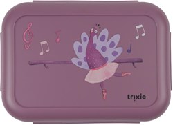 Trixie Brotdose mit Clips Ballerina Mrs. Peacock Kinder Lunchbox