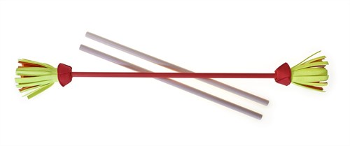 Eureka Jonglier Flower Stick Set rosa - Acrobat Spielzeug für Kinder