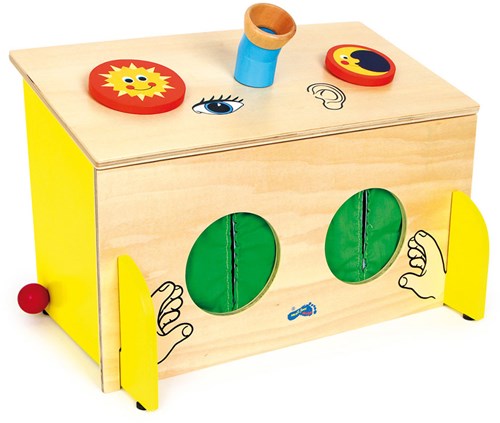 Small Foot - Holz Fühlbox Lernspielzeug sensorisches Spiel