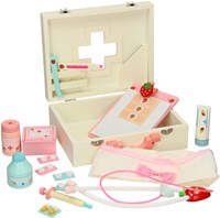 Small Foot Holz-Arztkoffer Isabel - Rollenspielzeug Arzt für Kinder-2