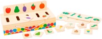 Small Foot Holz Sortierspiel Raupe Nimmersatt Lernspielzeug-3