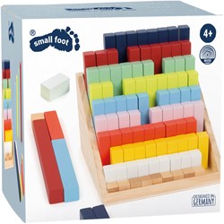 Small Foot  -  Houten Rekenblokken in Box, 100dlg.