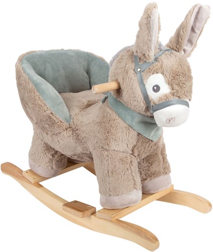 Small Foot Holz Schaukel Esel mit Sitz - Schaukelpferd Spielzeug