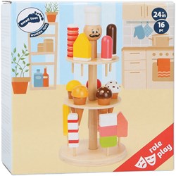Small Foot  -  Houten Luigi IJskraam, 16dlg.