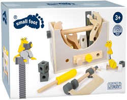 Small Foot  -  Houten Gereedschapskist 2in1, 28dlg.