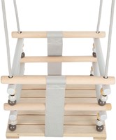 Small Foot Holz Babyschaukel Skandi Kleinkindschaukel für drinnen und draußen-3