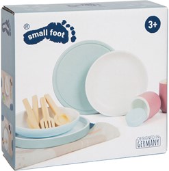 Small Foot  -  Houten Bestekset met Placemats, 18dlg.