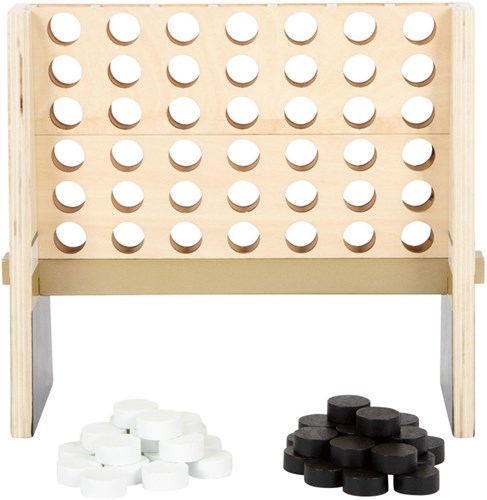 Small Foot - Holz Vier gewinnt Gold Edition Spiel Kinder-3