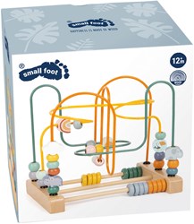 Small Foot  -  Houten Motoriekspiraal Safari met Kralen