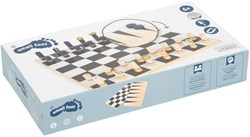 Small Foot  -  Schaak en Backgammon Spel (Golden Edition)