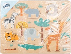 Small Foot  -  Houten Puzzel Safari