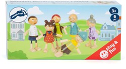 Small Foot Holz Puppenhaus Familie biegsam 6-teilig Puppenhaus Spielzeug