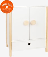 Small Foot Holz Puppenkleiderschrank Little Button mit Bügeln - Puppenmöbel-2