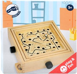 Small Foot Holz Kugellabyrinth Geschicklichkeitsspiel für Kinder