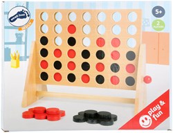 Small Foot Holz Strategiespiel Vier gewinnt - klassisches Familienspiel