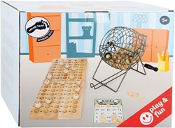 Small Foot Holz-Bingo-Spiel - klassisches Familienspiel mit Holzzubehör