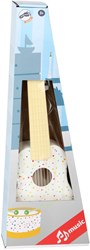Small Foot - Holzspielzeuggitarre mit Punkten, 53cm, Musikinstrument