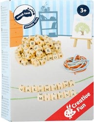 Houten Letterkralen Armbandjes Maken, 300 Kralen