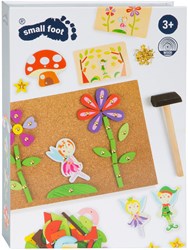Small Foot Hämmerchenspiel Fee - Holzspielzeug Bastelset Märchenmotive