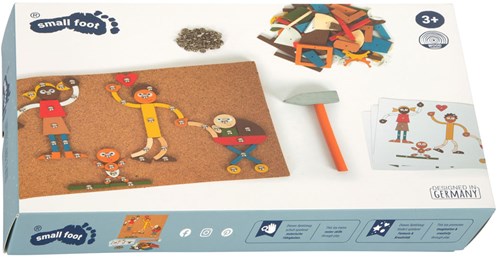Small Foot Hämmerchenspiel Familie Haus Holzspielzeug kreativ