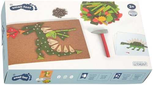 Small Foot Hammer-Spiel Holzspielzeug Natur und Tiere kreativ Set