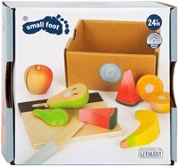 Small Foot Holz Schneide-Set Obst - Spielküche Zubehör 13-teilig