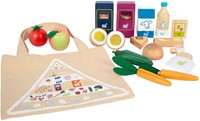 Small Foot Holz Spielzeug Lebensmittel vegetarisch - 17-teiliges Küchenset-2