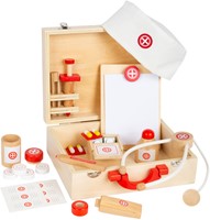 Small Foot Holz Arztkoffer - Spielzeug Arztset 23-teilig für Kinder-2