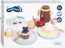 Holz Kaffee und Tee Set Spielzeug Small Foot - 16-teilig skandinavisches Design