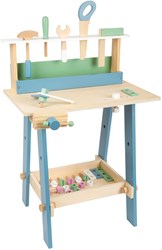 Small Foot Holz Werkbank Nordic - Spielzeug Werkbank 30-teilig
