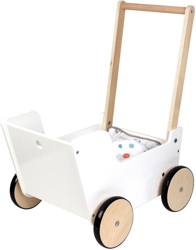 Small Foot Holz Puppenwagen Little Button - Lauflernwagen für Kinder-3