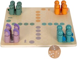 Small Foot Holz Brettspiel Dino - Ludo Spiel für Kinder