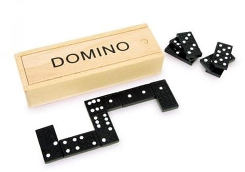 Twisk Domino-Spiel in Holzkiste 5214