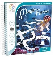 Smart Games magnetisches Reisespiel Magic Forest - 48 Herausforderungen