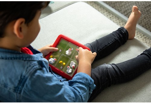 Smart Games Schiebepuzzle Chicken Shuffle Jr - Lernspiel ab 4 Jahren - 48 Herausforderungen-3