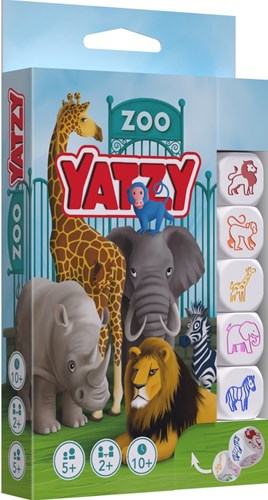 Smart Games Würfelspiel Zoo Yatzy für Kinder ab 5 Jahren