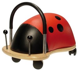 Wheelybug Lauflernwagen Marienkäfer Large - Holzspielzeug für Kinder
