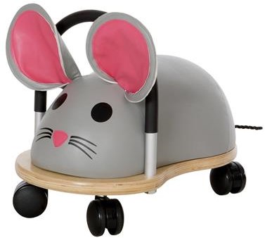 Wheelybug Lauflernwagen Maus small - Holz Rutschfahrzeug Spielzeug