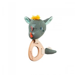 Lilliputiens Holzrassel Eco Babyspielzeug Drache Joe